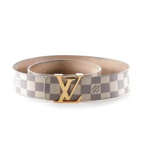 louis vuitton belt white and grey|louis vuitton belt hologram.